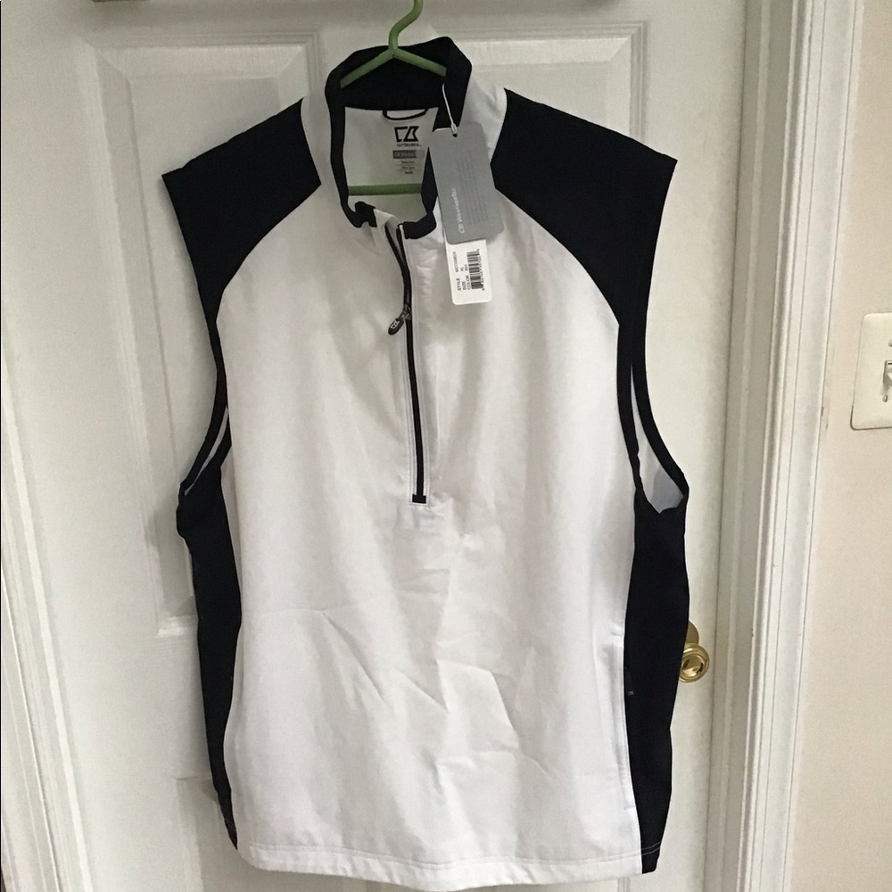 NWT Men’s XL Cutter and Buck golf wind vest